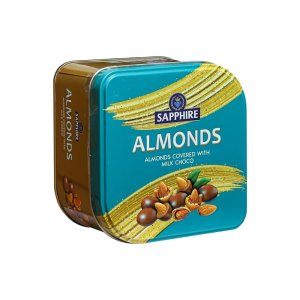 Sapphire Almonds Covered in Milk Chocolate-90g