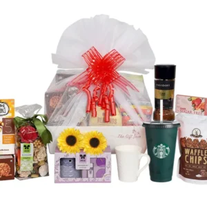 Classic Coffee and Candle Gift hamper