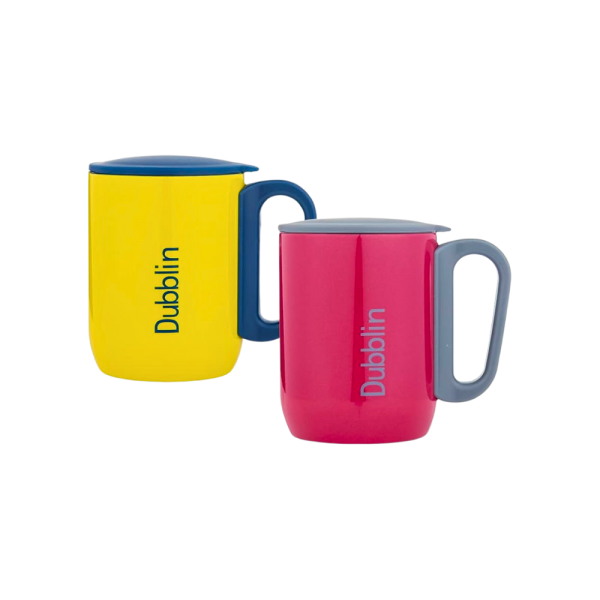 Dubblin Polo Tea Coffee Double Wall Insulated Mug - 220ml