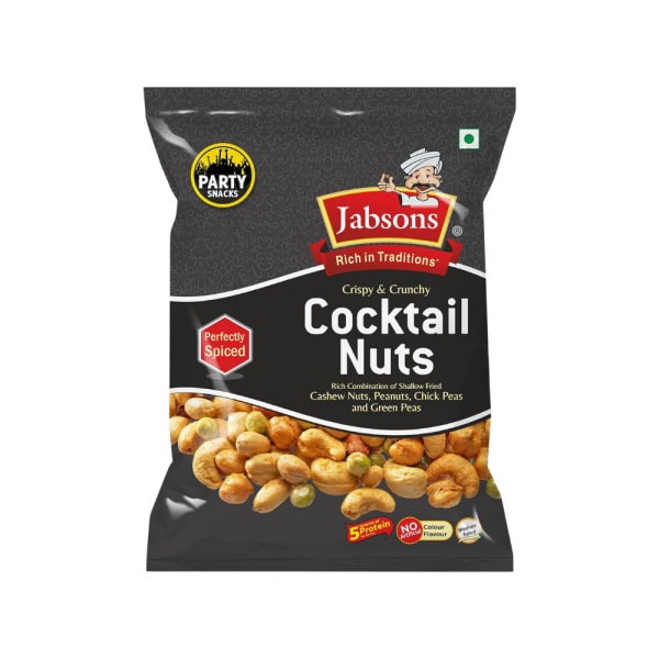 Jabsons Crispy & Crunchy Cocktail Nuts 120g