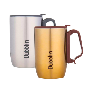 Dubblin Insulated Double Walled Steel Travel Mug- Refresh (Multicolor) 350ml