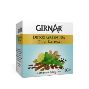 Girnar Detox Desi Kahwa Tea Bags With Rock Salt – 25G