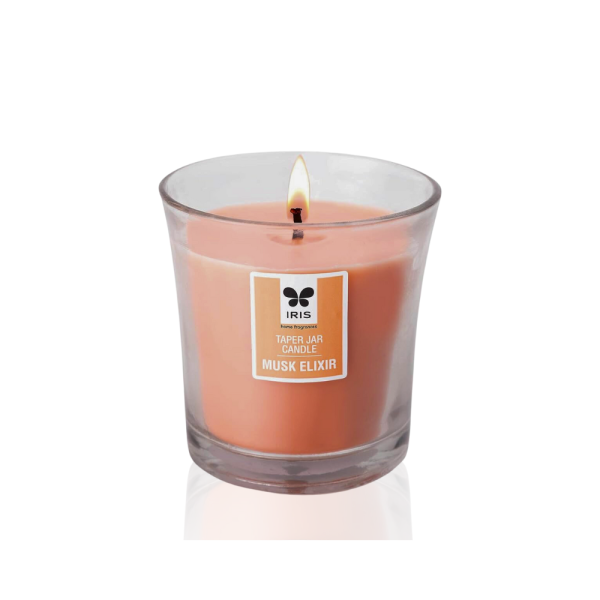 Iris Home Fragrances Taper Jar Aroma Candle 110g