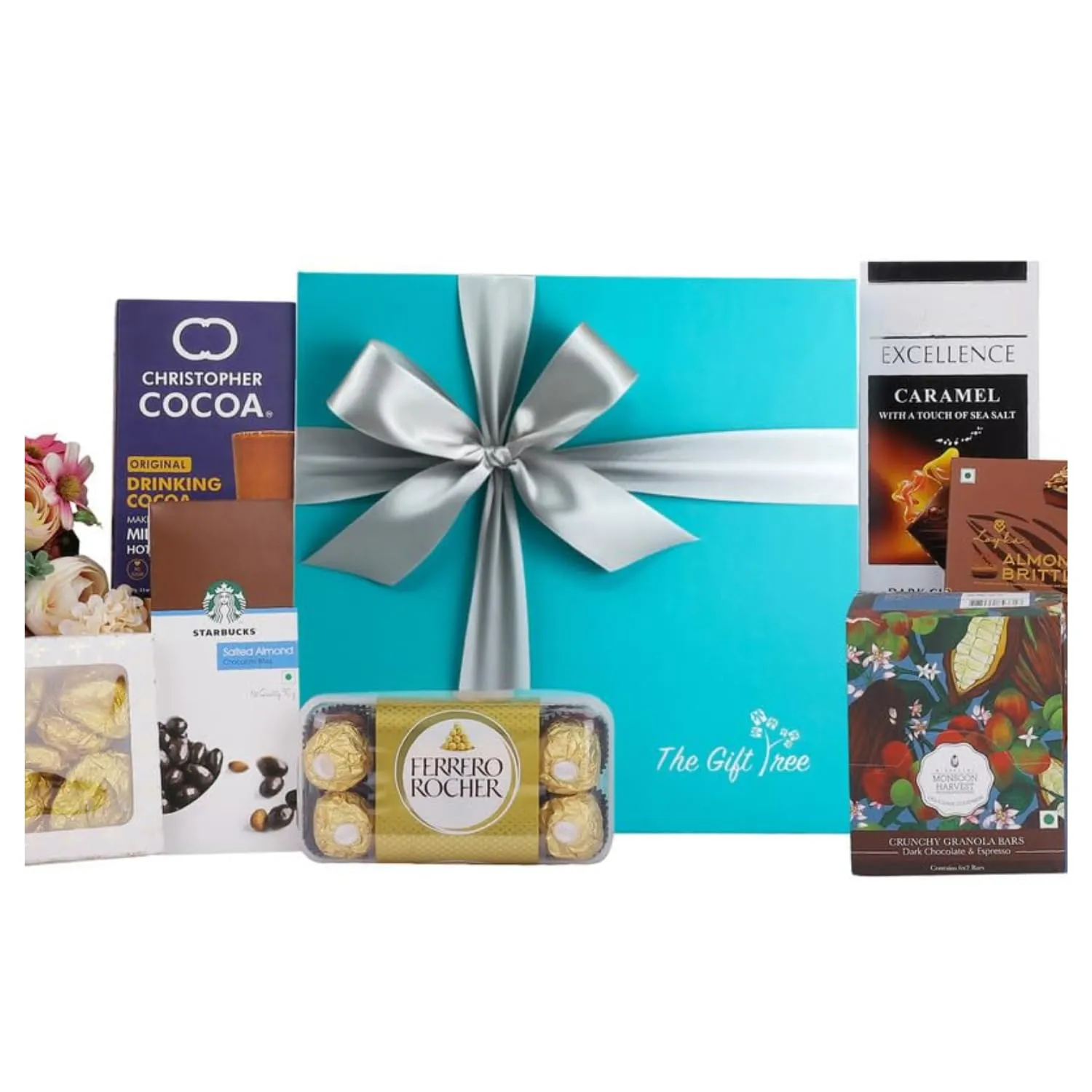 Chocolate Extravagance Starbucks Chocolate Bites , Ferroro Chocolate , Lindt Gift Hamper 1 Chocolate Extravagance Starbucks Chocolate Bites , Ferroro Chocolate , Lindt Gift Hamper