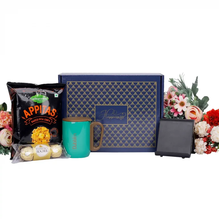 Travel Mug and Snacks Box 1 Travel Mug and Snacks Box