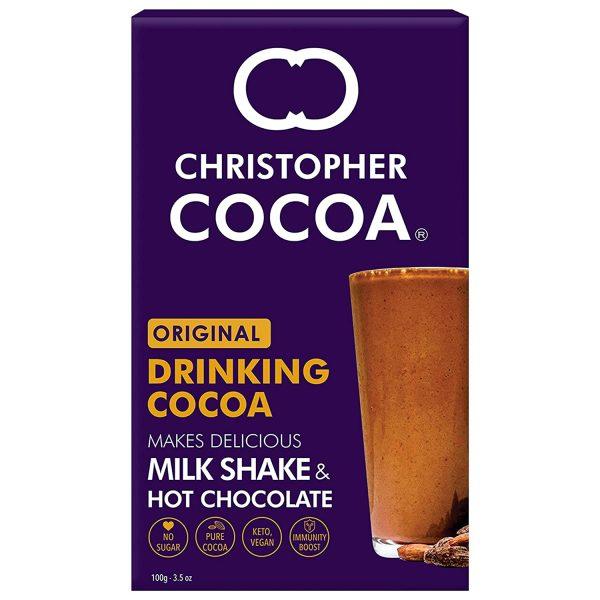 Christopher Cocoa, Drinking Chocolate Cocoa Powder 100g