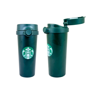 Starbucks Green One Push Siren Tumbler Double Wall Stainless Steel Travel Mug 473ml