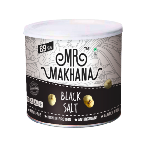 Mr Makhana Black Salt In a Tin-50g
