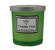 Luxury Home Aroma Scented Glass Candle 3 Inch