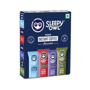 Sleepy Owl Assorted Premium Instant Coffee Dip Bags 20g