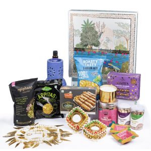 The Gift Tree Diwali Gift Hamper | Diwali Dry Fruits And Cookies | Luxury Scented Candle And Diffuser Set | Diwali Diya And Golden Toran | Diwali Hamper For Family, Friends, Corporate Office, Clients