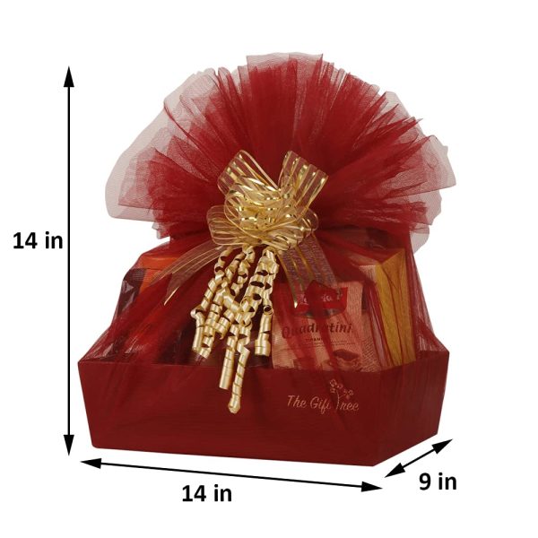 The Gift Tree Diwali Healthy Munchies Gift Hamper | Chocolates, Vegetable Chips, Reed Diffuser, Candles, Dry Fruits & Nuts | Gift For Festival Celebration, Friends, Corporate Office, Clients, Family - Image 4
