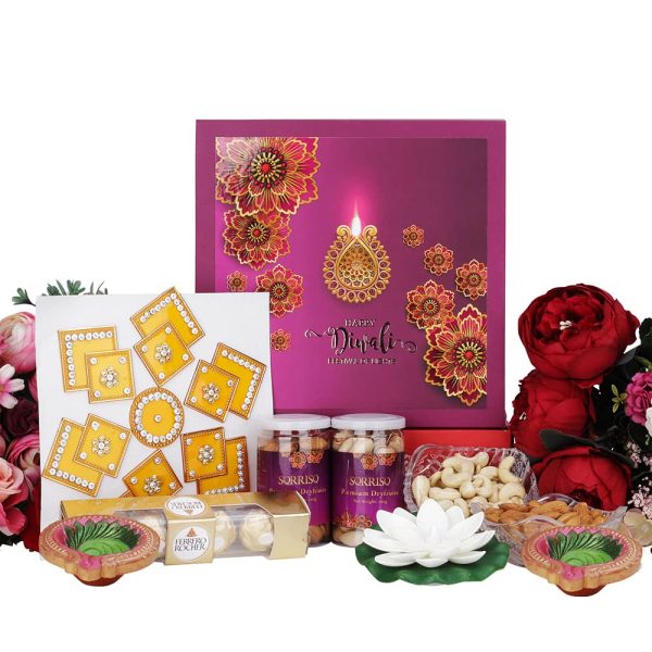 The Gift Tree Diwali Goodies Gift Hamper| Gift for Family, Friends, Mens and Womens - Image 3