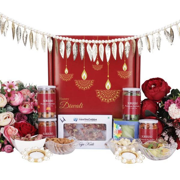 The Gift Tree Dry Fruits & Diwali Sweets Gift Hamper | Gift For Festival Celebration, Friends, Corporate Office, Clients, Family, Men, Women - Image 3