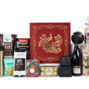 Red Wine, Dark Chocolate, Borosil Flask & Potpourri