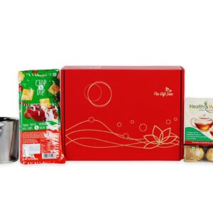 Double Wall Mug, Tea & Chocolates Hamper