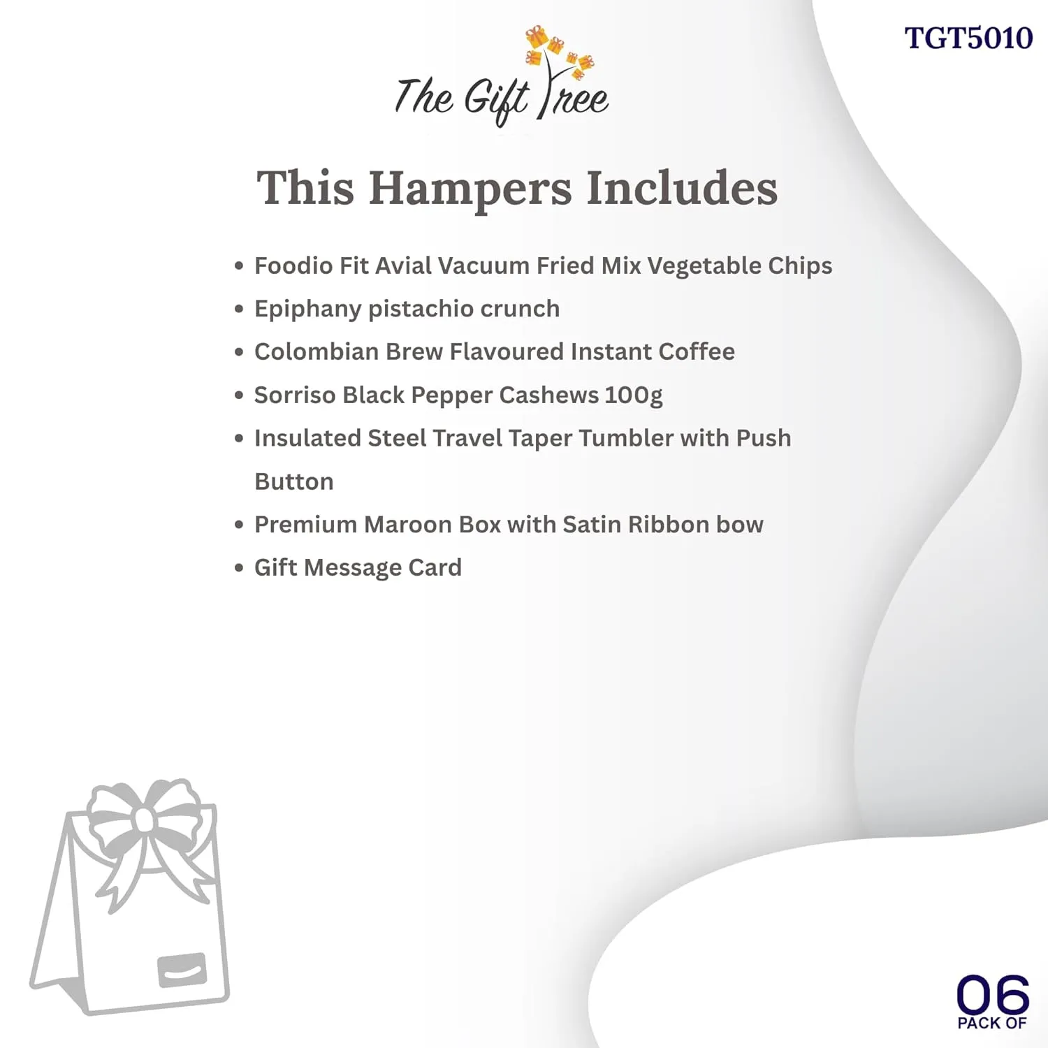 The Gift Tree Vacuum Insulated Cup & Flavoured Coffee Gift Hamper for Women, Men & Family 4 The Gift Tree Vacuum Insulated Cup & Flavoured Coffee Gift Hamper for Women, Men & Family - Image 4