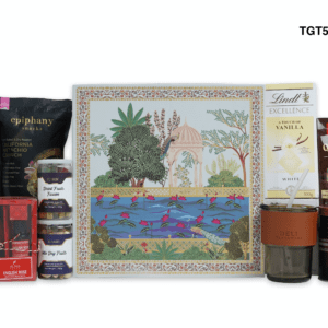 Leather Mug With Chocolate, Dry Fruits & Coffee Hamper