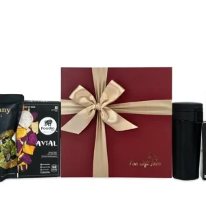 The Gift Tree Vacuum Insulated Cup & Flavoured Coffee Gift Hamper for Women, Men & Family