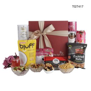 Healthy Snacks, Munchies and fruit Juice Hamper