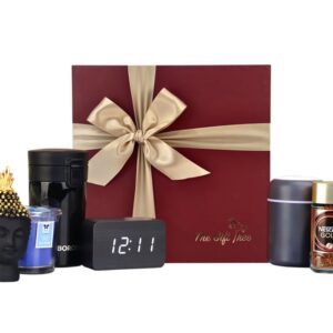 Humidifier, Wooden Clock & Travel Mug Nirvana Hamper