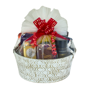 G.Metal Basket Reusable tub in Ivory Gold Color | Add Max 16 Items