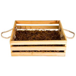 K.Premium Pinewood Jumbo Basket | Add Max 12 Items