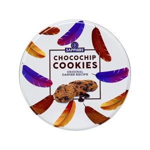 Sapphire Choco Chip Cookies in premium Tin packaging 150g