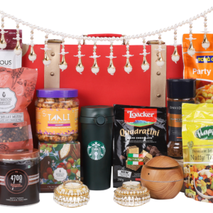 The Gift Tree Diwali Luxury Leatherette Trunk Gift Hamper | Gift for Family, Corporate gifting to clients, Welcome gift 