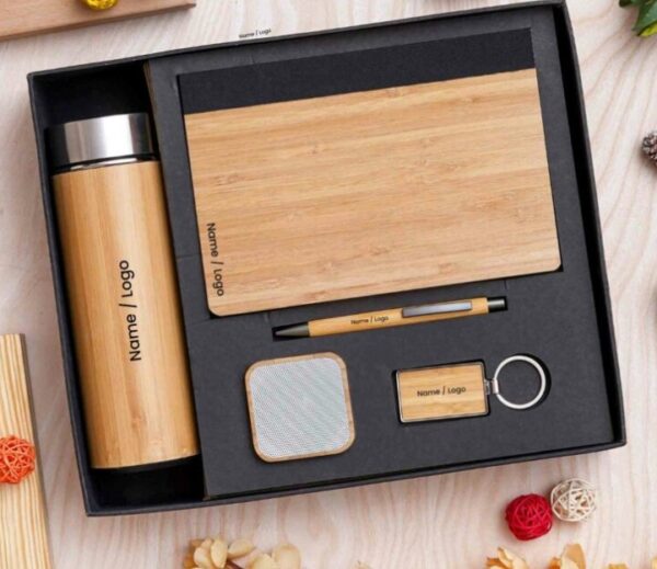 A5 size Bamboo Diary Set