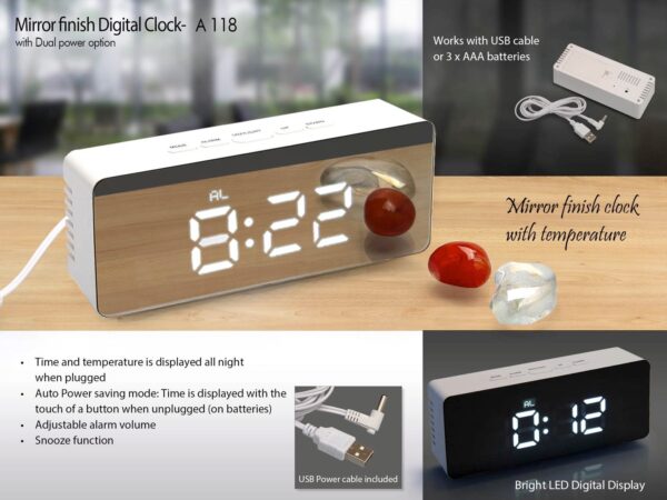 Mirror Clock