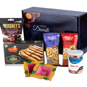 The Gift Tree Diwali Gift Hamper, Diwali Gourmet Hamper, Indian Sweets And Dry Fruits Hamper, Diwali Snacks And Chocolate Hamper, Diwali Hamper For Family, Friends, Corporate Office, Clients