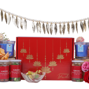 The Gift Tree Diwali Candles and Dry Fruits Gift Hamper | Gift For Festival Celebration, Friends, Corporate Office, Clients, Family, Men, Women