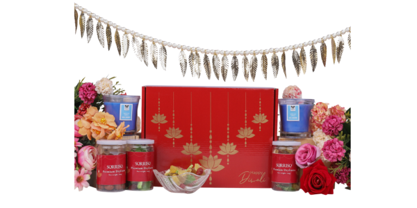The Gift Tree Diwali Candles and Dry Fruits Gift Hamper | Gift For Festival Celebration, Friends, Corporate Office, Clients, Family, Men, Women