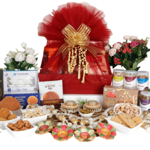 The Gift Tree Diwali Hamper With Dry Fruits, Toran, Diya and Kaju Katli I For Diwali Festival Celebration |For Family, Friends, Corporate Office