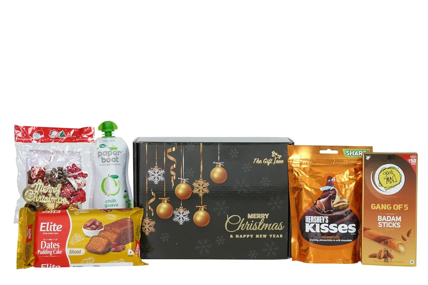 The Gift Tree Gift Hamper | Christmas Cake & Pudding Hamper For Kids | Gifts For Christmas, New Year, Family, Friends 1 The Gift Tree Gift Hamper | Christmas Cake & Pudding Hamper For Kids | Gifts For Christmas, New Year, Family, Friends