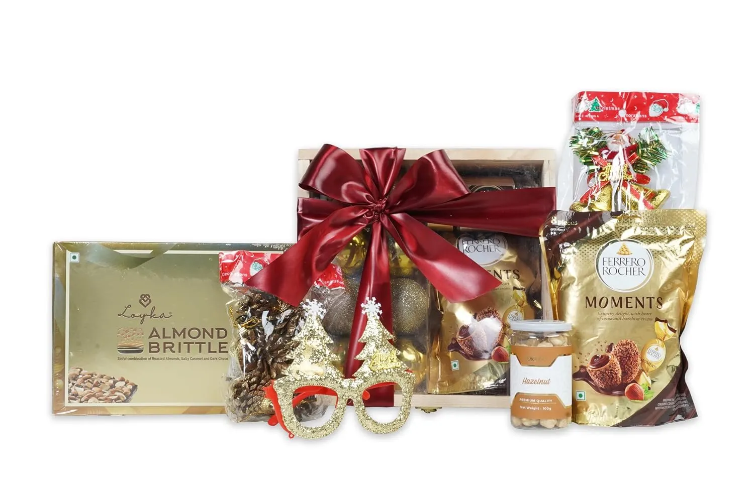The Gift Tree Gift Hamper | Christmas Chocolates & Christmas Decoration Hamper Box | Gifts FOr Christmas, New Year, Family, Friends, Clients 1 The Gift Tree Gift Hamper | Christmas Chocolates & Christmas Decoration Hamper Box | Gifts FOr Christmas, New Year, Family, Friends, Clients