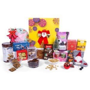 The Gift Tree Assorted Christmas & Chocolate Delights Box | Ideal Corporate Christmas Gift for Employees & Staff | Holiday Treats for All