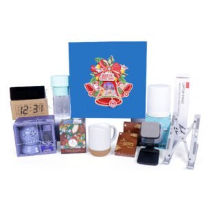 The Gift Tree Accessories & Cookies Gift Set | Perfect Corporate Christmas Gift for Employees & Staff | Holiday Indulgence in Every Box