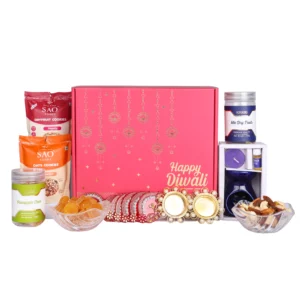 The Gift Tree Diwali Premium Dry Fruit Delight Hamper with Dry Fruits Chocolates Snacks Diwali Gift Box Gift Hamper for Family Friends Men Women Corporate Gifting Festive Pack of 8