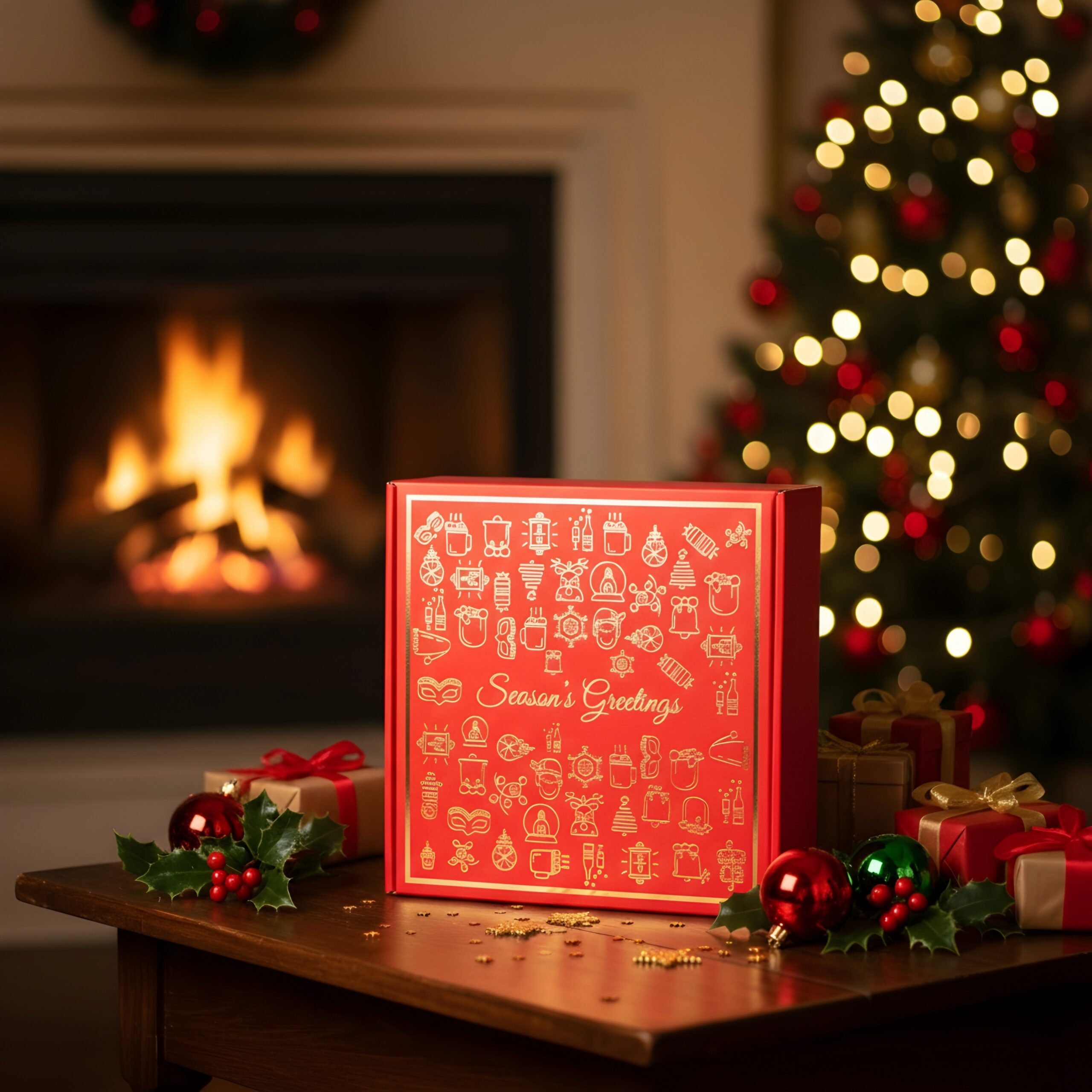 The Gift Tree Festive Chocolate Gift Box | Premium Christmas & New Year Corporate Gift | Perfect Gift Choice for Men and Women 2 The Gift Tree Festive Chocolate Gift Box | Premium Christmas & New Year Corporate Gift | Perfect Gift Choice for Men and Women - Image 2