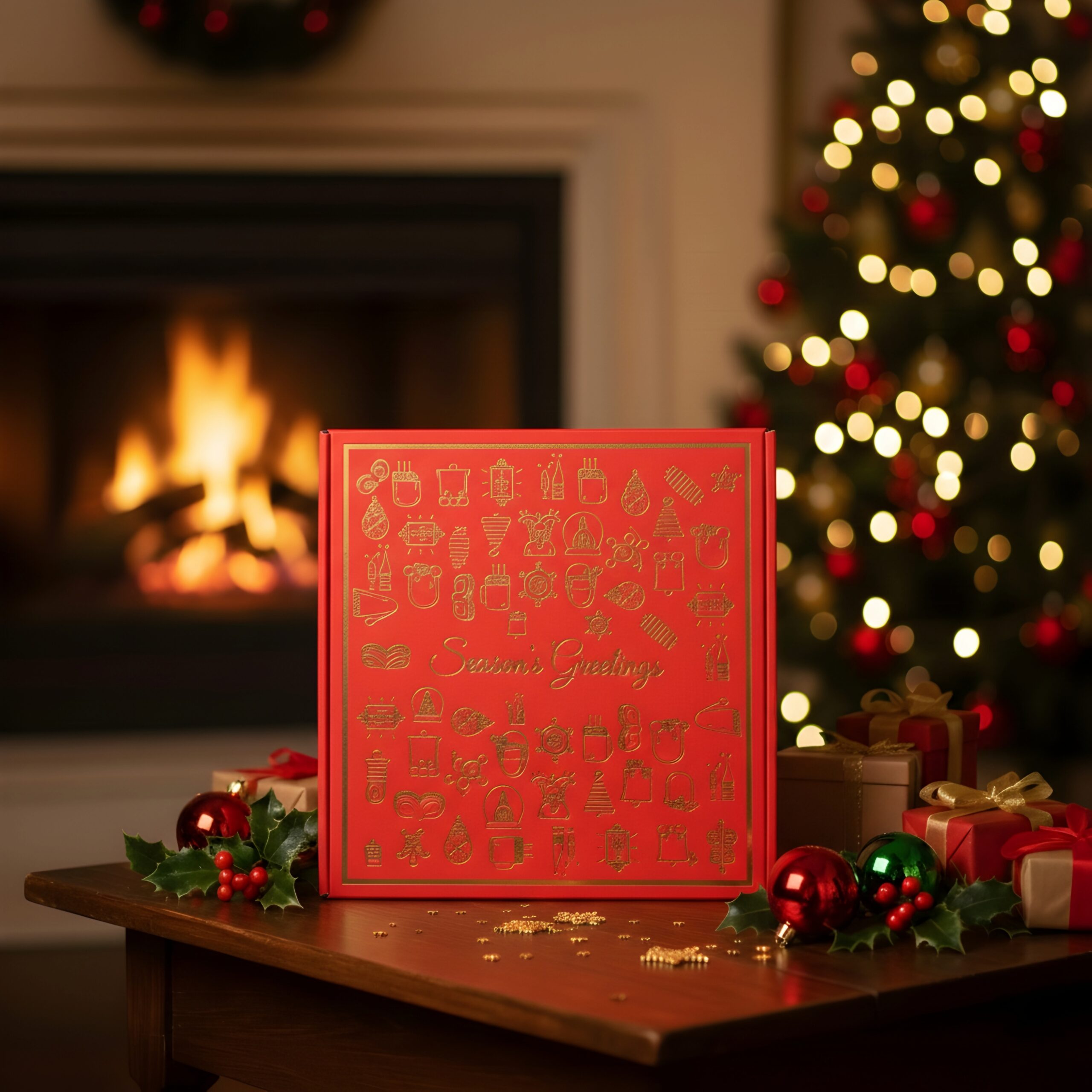 The Gift Tree Festive Chocolate Gift Box | Premium Christmas & New Year Corporate Gift | Perfect Gift Choice for Men and Women 3 The Gift Tree Festive Chocolate Gift Box | Premium Christmas & New Year Corporate Gift | Perfect Gift Choice for Men and Women - Image 3