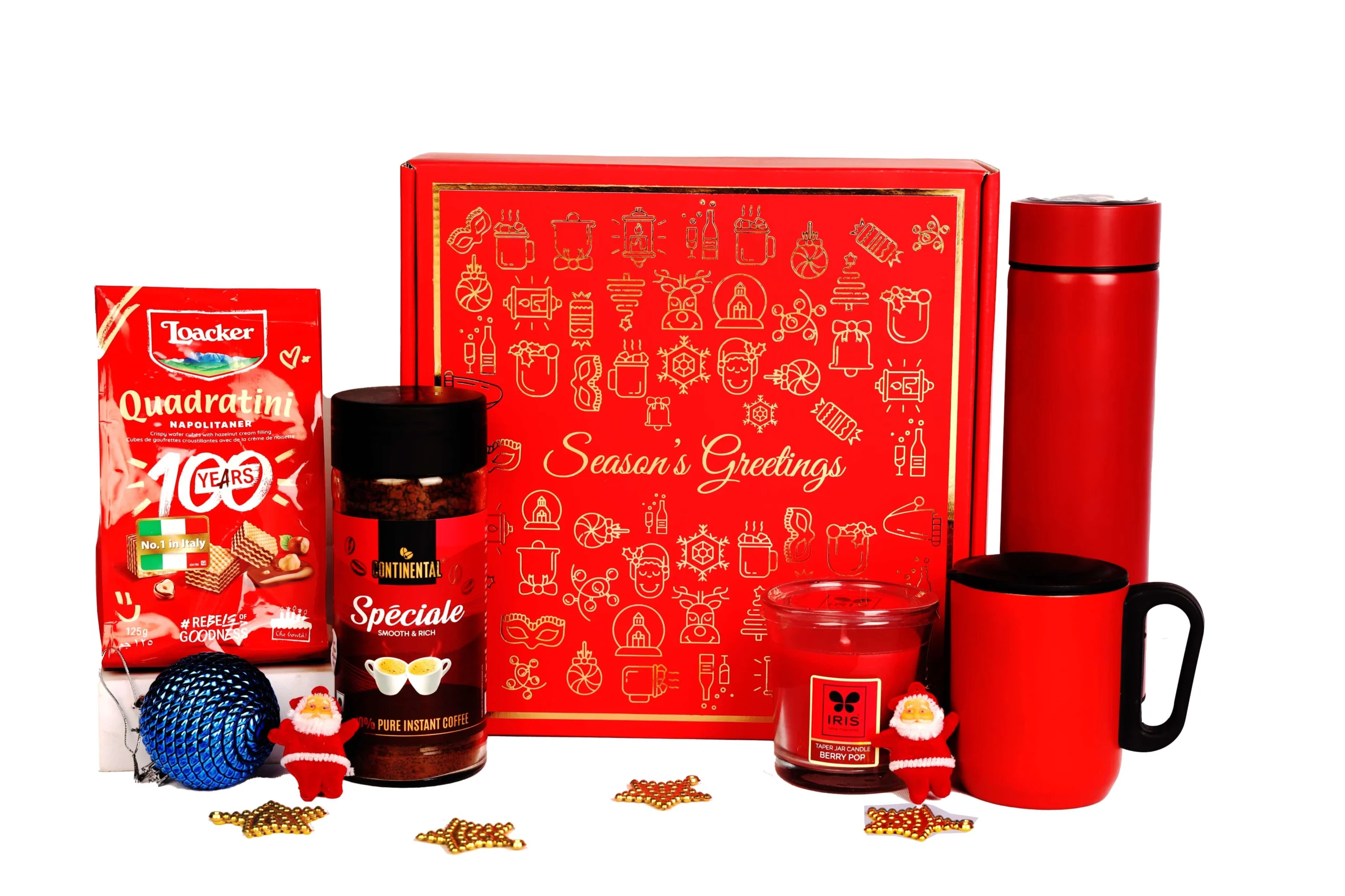 The Gift Tree Choco Coffee Gift Box with Bottle | Premium Christmas Corporate Gift for Employees & Friends | Festive New Year Delight for Him & Her 1 The Gift Tree Choco Coffee Gift Box with Bottle | Premium Christmas Corporate Gift for Employees & Friends | Festive New Year Delight for Him & Her