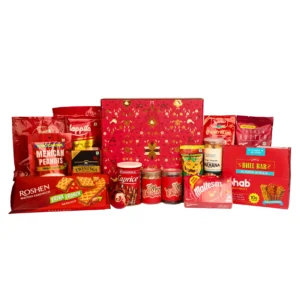 The Gift Tree Christmas Chocolate & Snacks Gift Box | Premium Corporate Gift | A Great Pick for Men & Women
