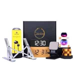 The Gift Tree Speaker, Digital Clock, Earphones Gift Set Gift Boxes & Hampers for Employees, Family, Friends, Men and Women