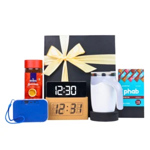 The Gift Tree Coffee, Self Stirring Mug & Music Box Gift Set Gift Boxes & Hampers for Employees, Family, Friends, Men and Women
