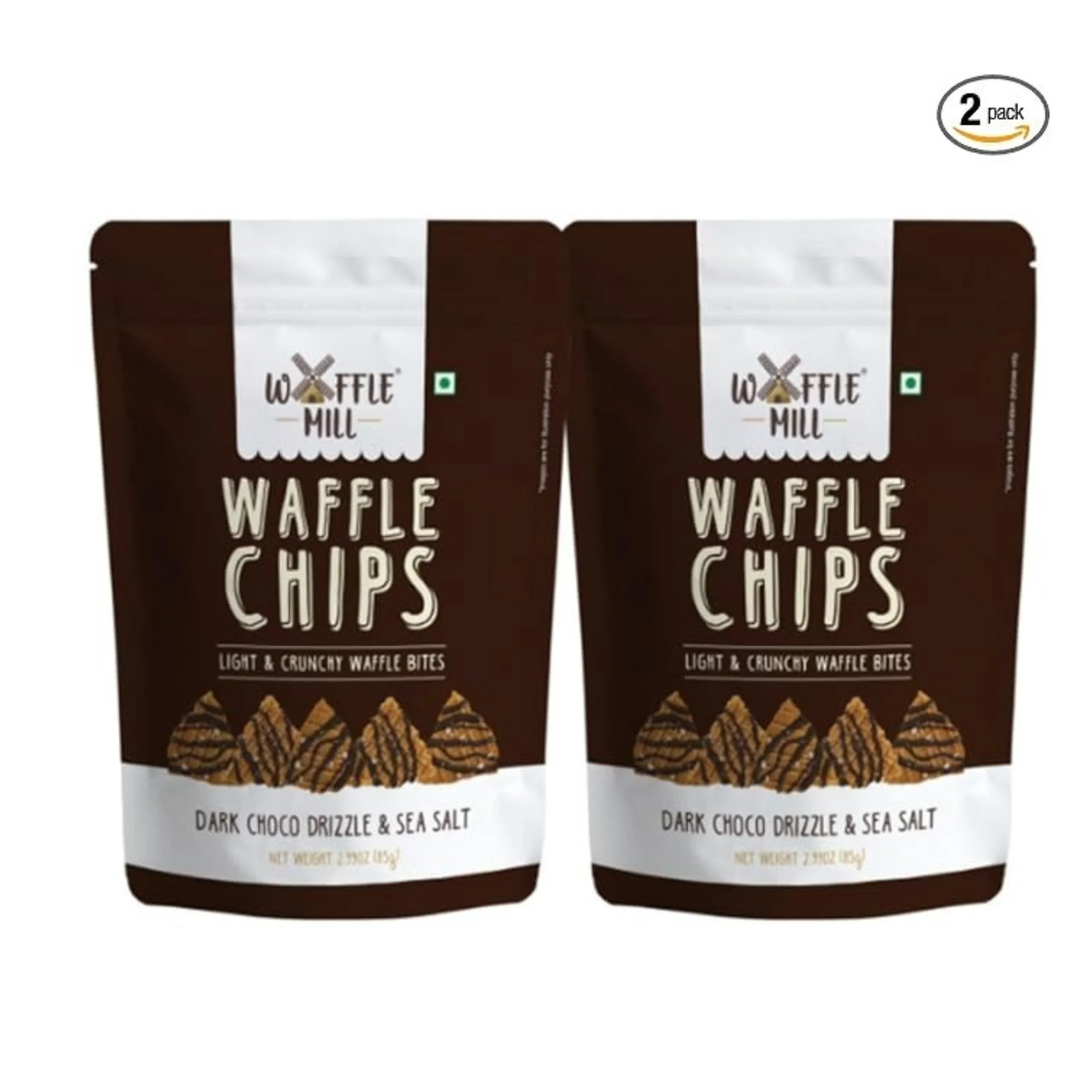 Waffle Mill Waffle Chips Dark Chocolate And Sea Salt 1 Waffle Mill Waffle Chips Dark Chocolate And Sea Salt