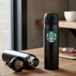 Starbucks Thermos One Push Tumbler Black 500ML