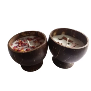 Premium Eco-Friendly Coconut Shell Candle