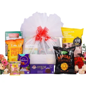 The Gift Tree Gift Hamper Chocolate & Wafers with Pufs & Cookies for Husband , wife, Employee, Corporate